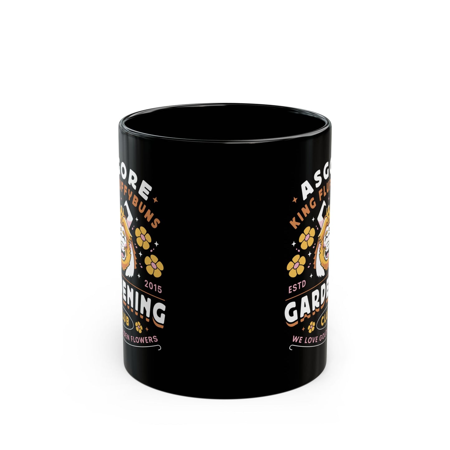Asgore Gardening Club Black Mug