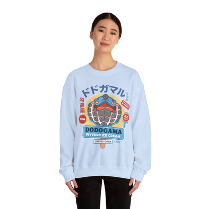 Dodogama Ice Cream Unisex Crewneck Sweatshirt
