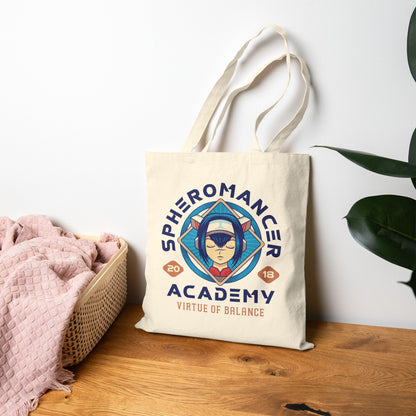 True Spheromancer Academy Canvas Tote Bag