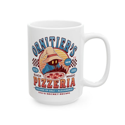 Ornitier Pizzeria Vintage Ceramic Mug