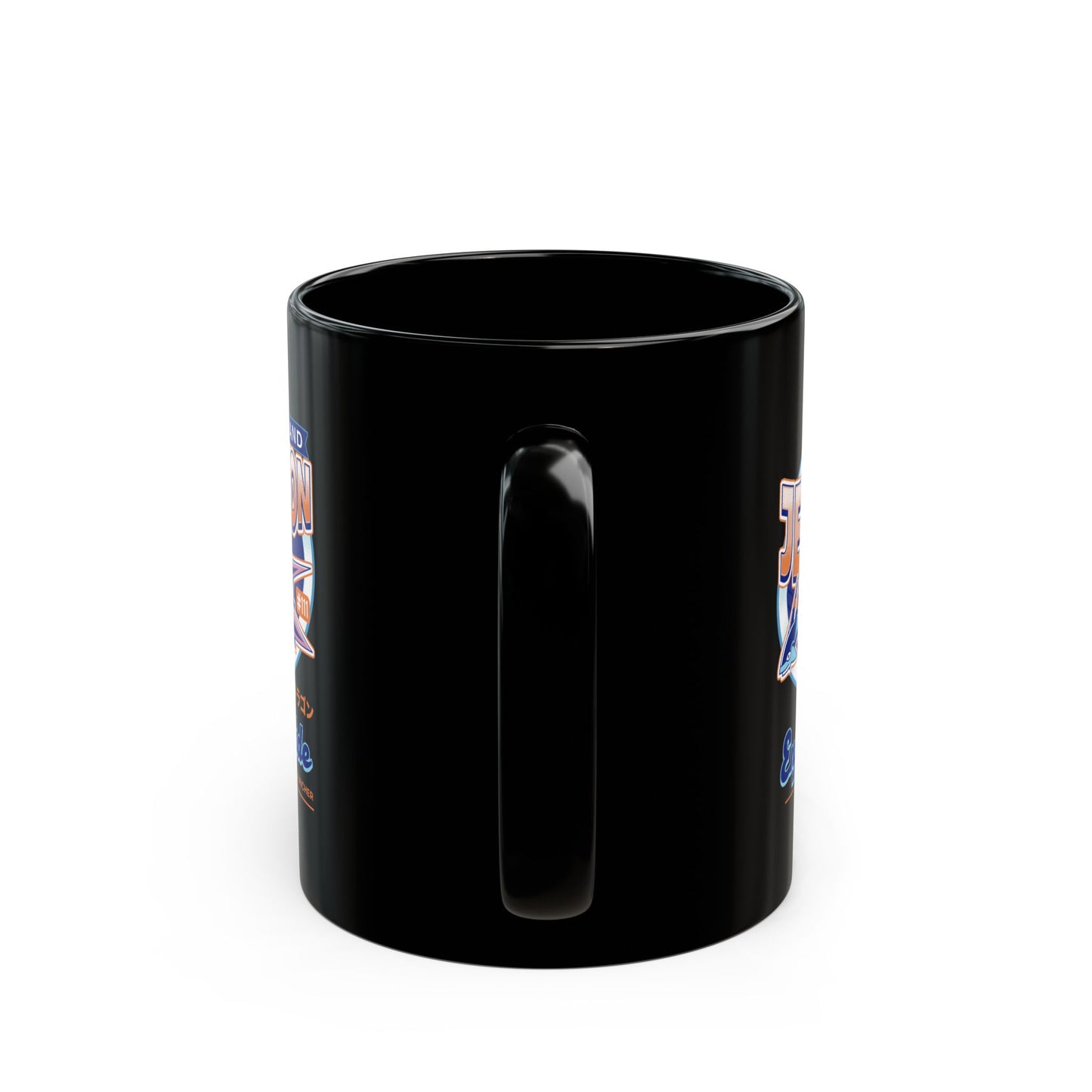 Jetragon Emblem Black Mug