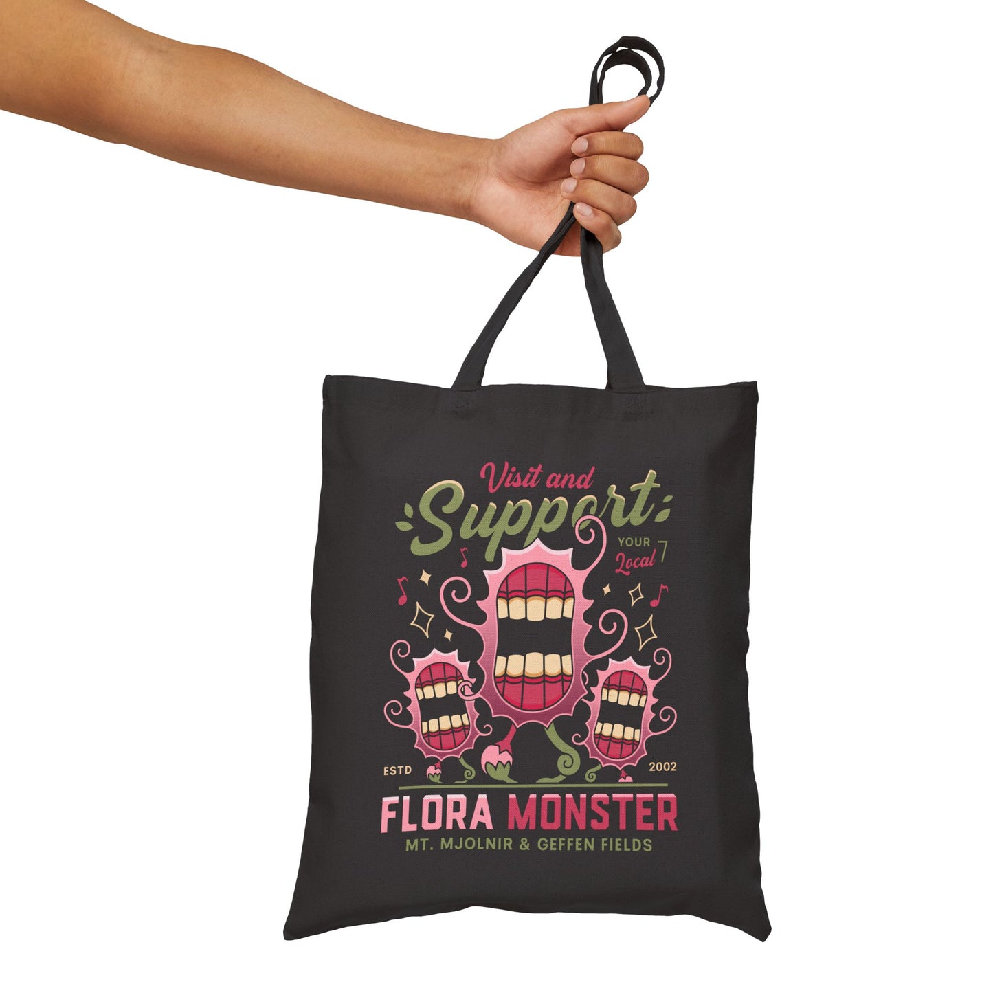Support Geffen Field Flora Tote Bag