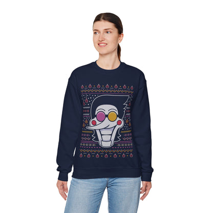 Spamton Ugly Sweater Crewneck Sweatshirt