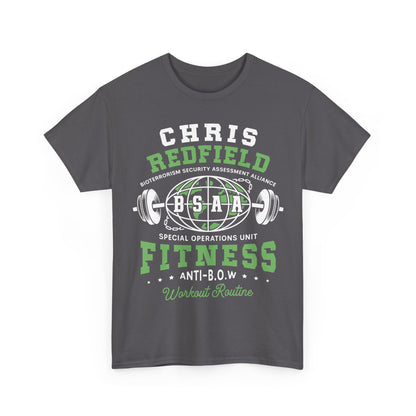 Bsaa Redfield Fitness Emblem Unisex T-Shirt