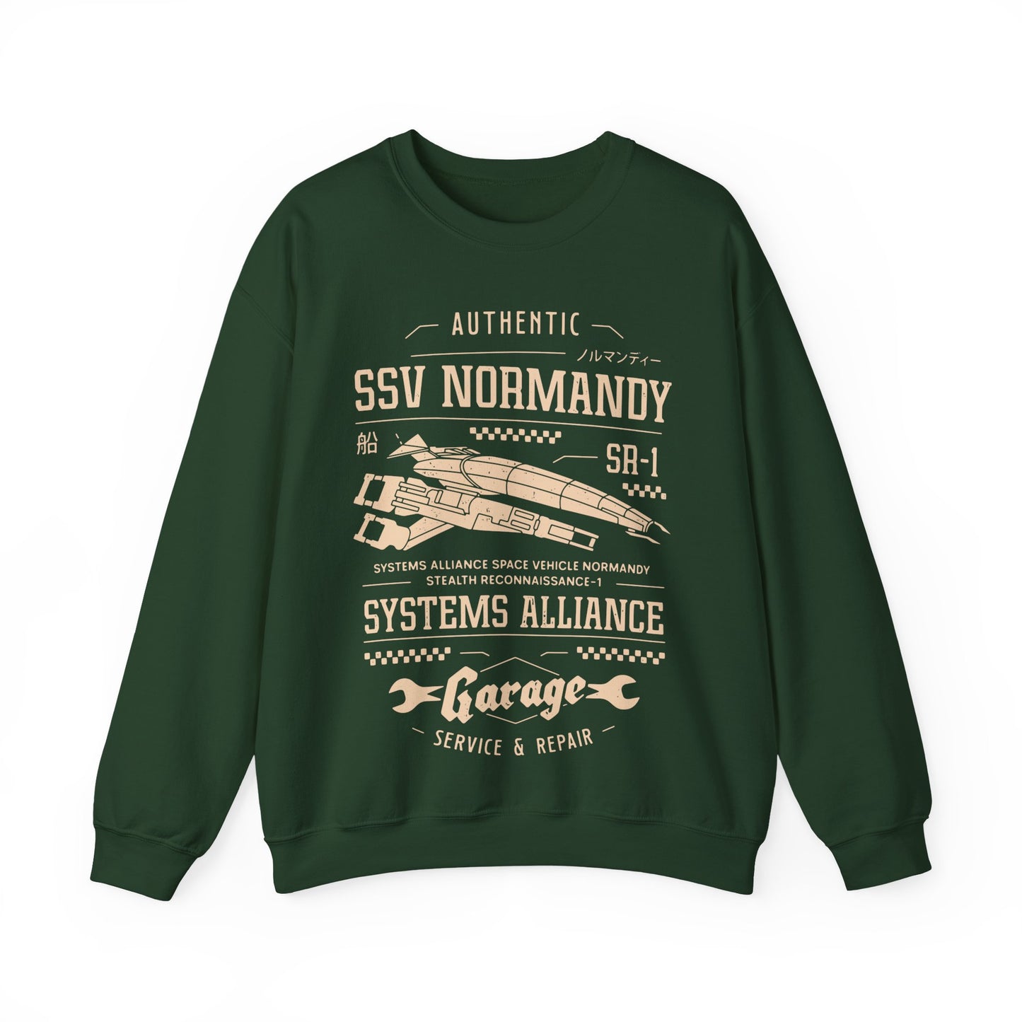Ssv Normandy Garage Unisex Crewneck Sweatshirt