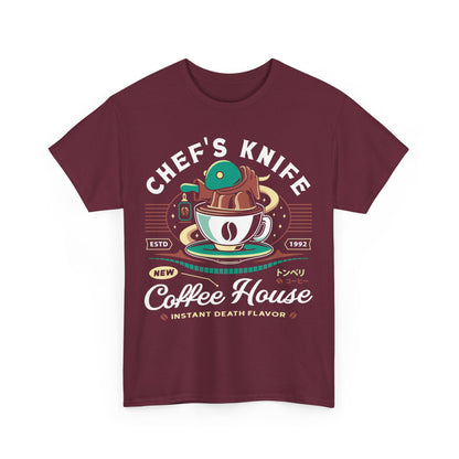 Chefs Knife Coffee Crest Unisex T-Shirt