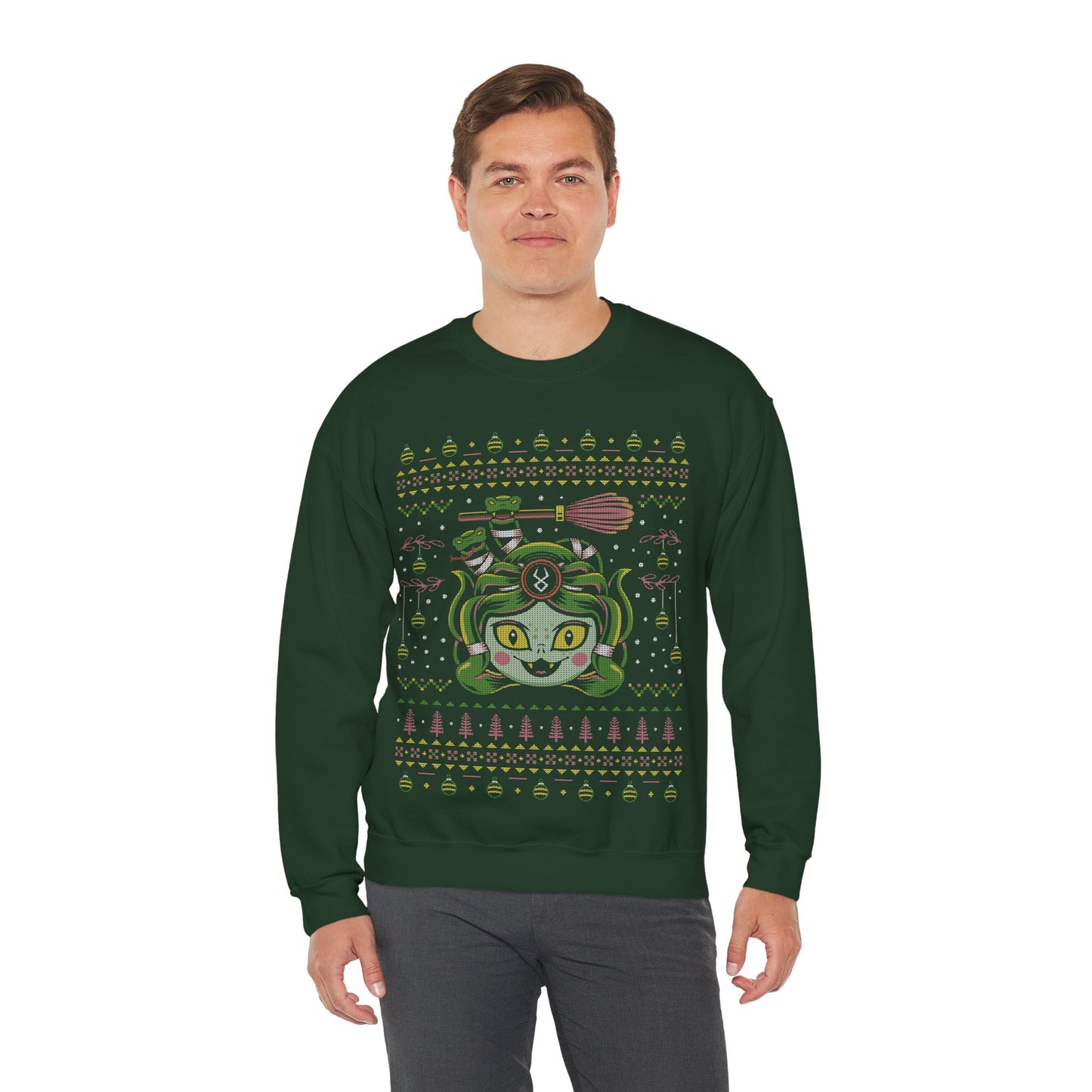 Dusa Ugly Sweater Unisex Crewneck Sweatshirt
