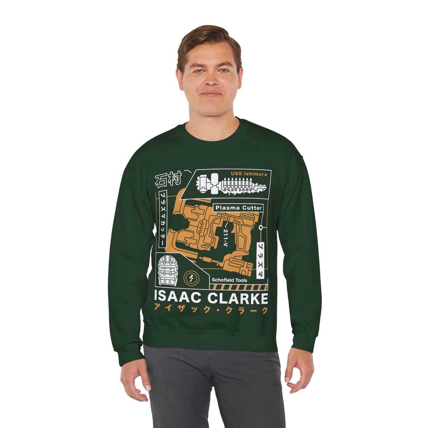 Isaac Clarke Aesthetic Crewneck Sweatshirt