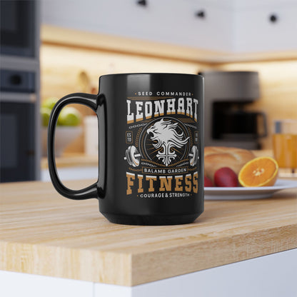 Squall Seed Fitness Emblem Black Mug