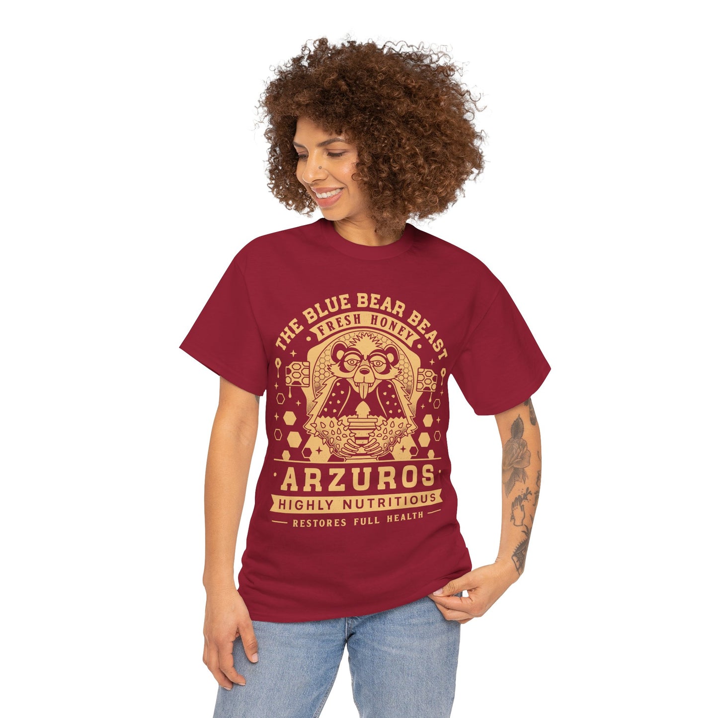 Arzuros Honey Vintage Crest Unisex T-Shirt