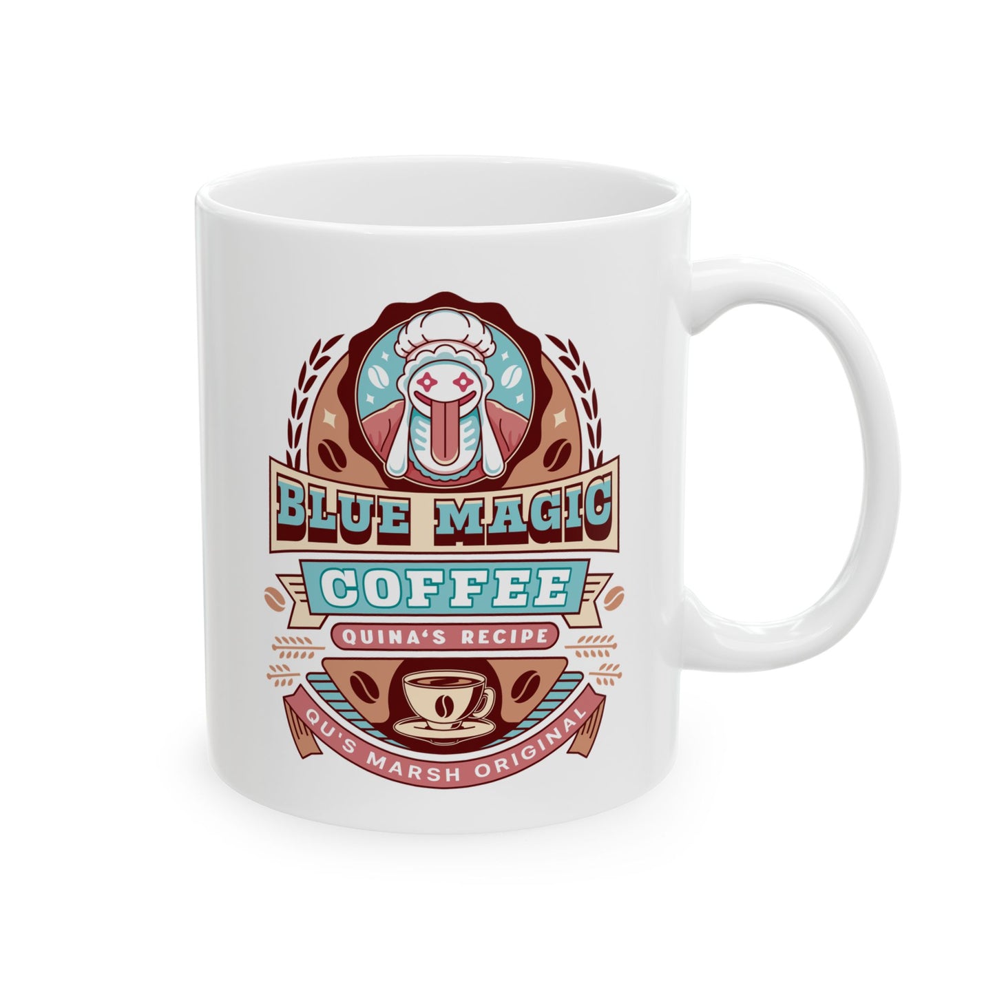 Quina Quen Coffee Vintage Ceramic Mug