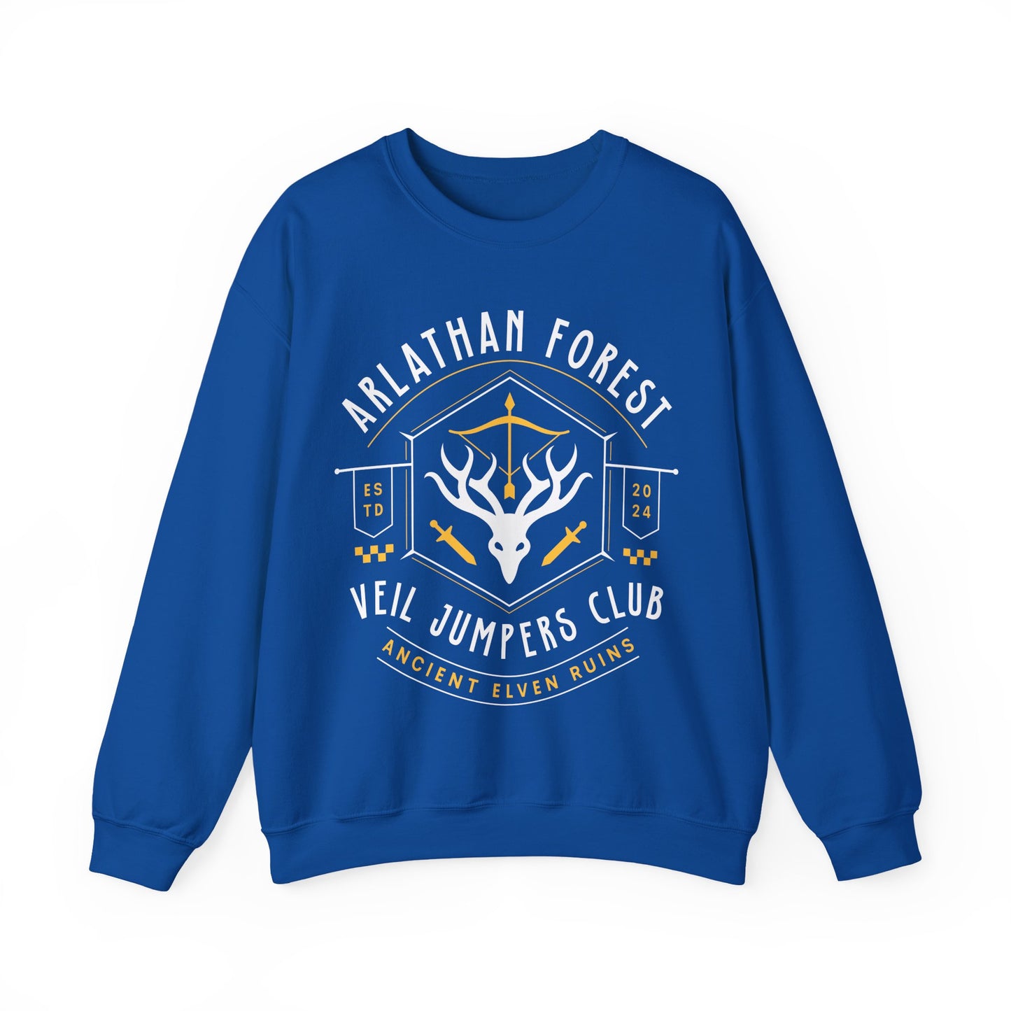 Veil Jumpers Club Emblem Unisex Crewneck Sweatshirt