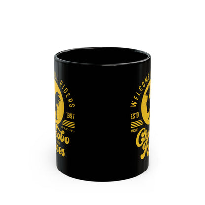 Chocobo Races Crest Black Mug
