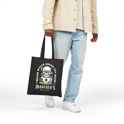 Mourn Watch Green Tea Cotton Canvas Tote Bag