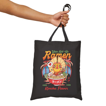 Yian Kut Ku Ramen Vintage Canvas Tote Bag
