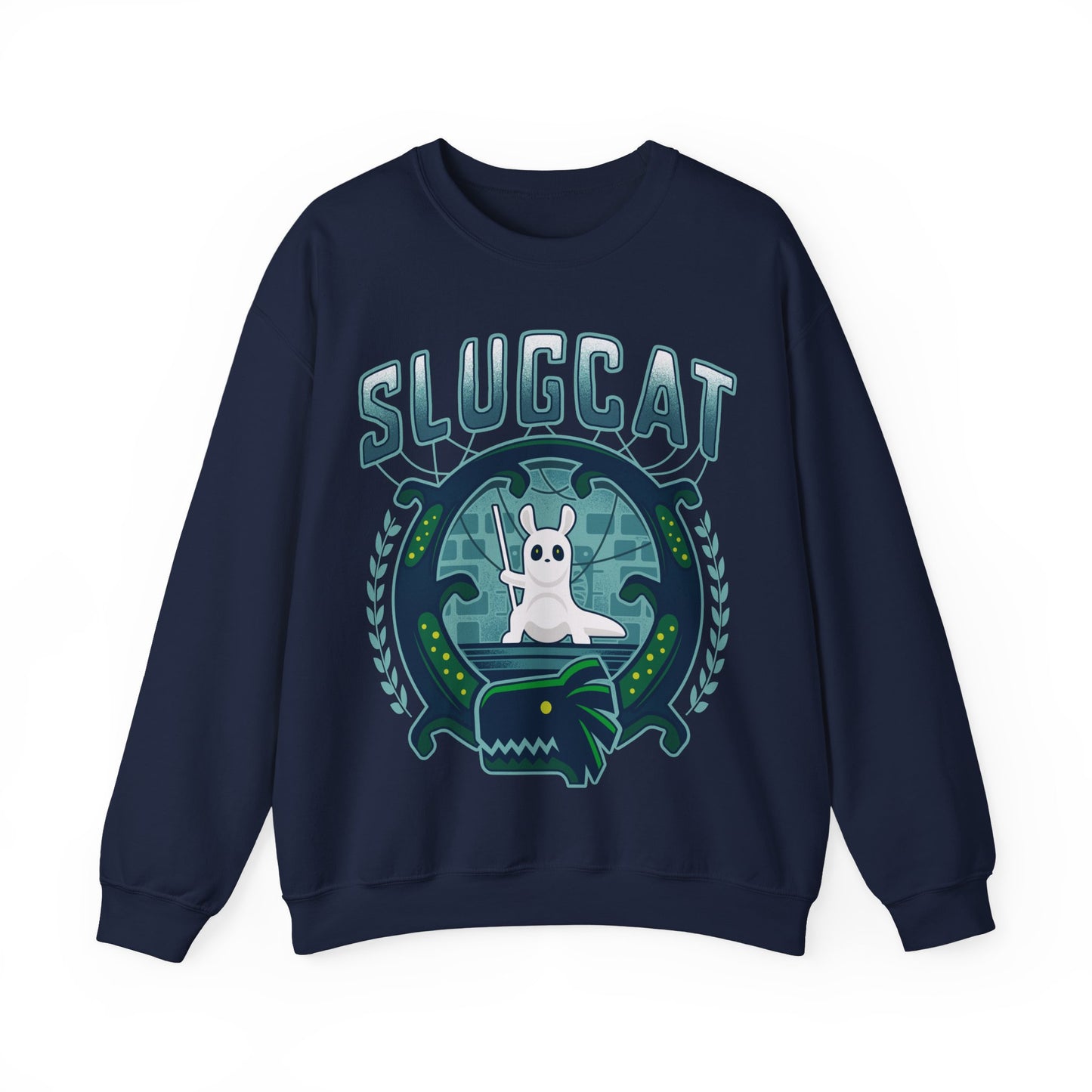 Slugcat Emblem Unisex Crewneck Sweatshirt