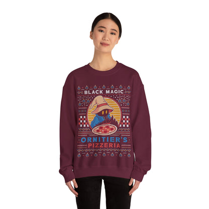 Ornitier Pizzeria Ugly Sweater Crewneck Sweatshirt
