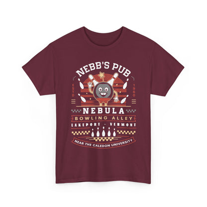 Nebb Bowling Mascot Emblem Unisex T-Shirt