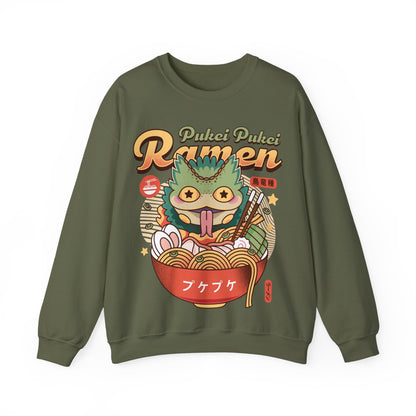 Pukei Pukei Ramen Vintage Unisex Crewneck Sweatshirt