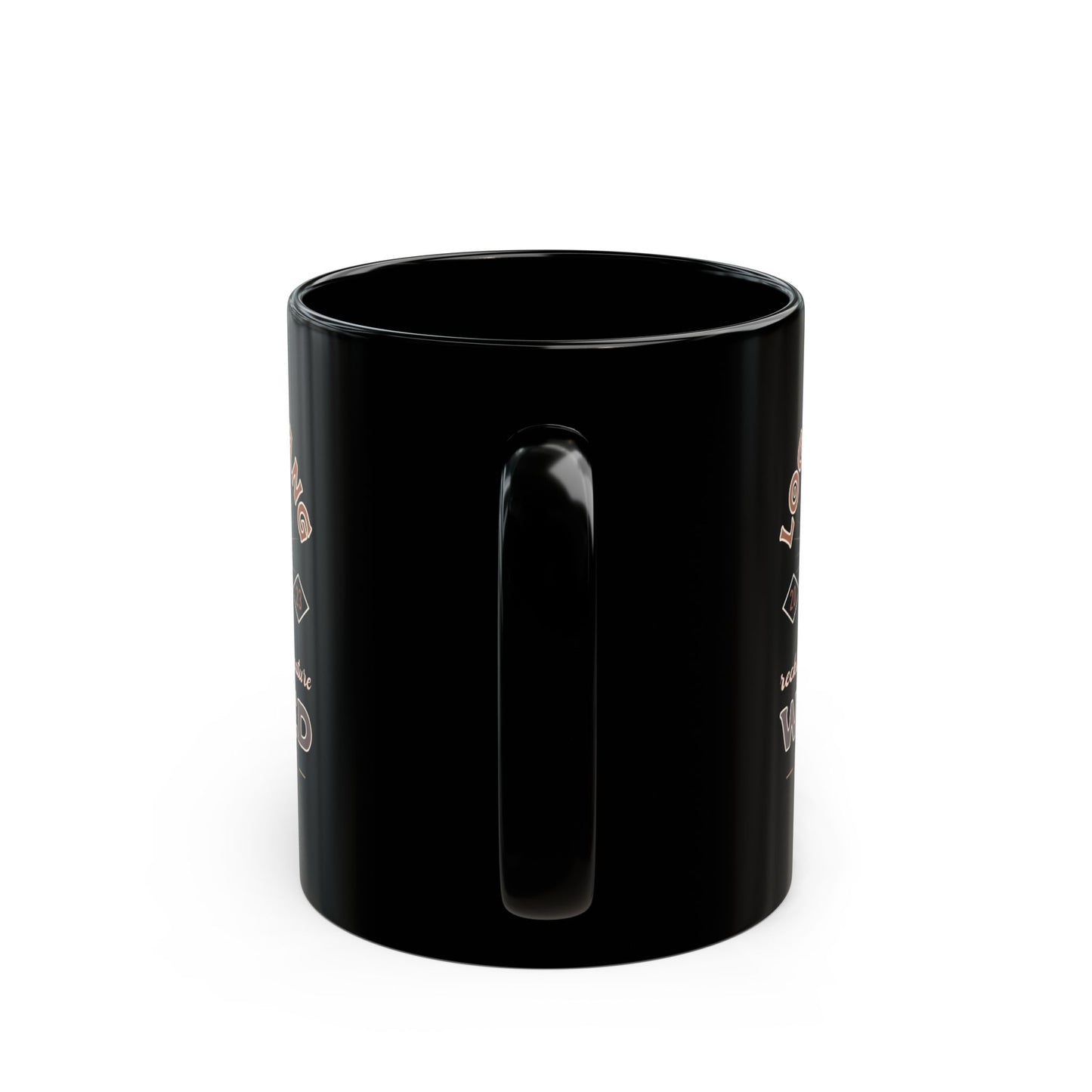 The Eufaula Desert Bandit Black Mug