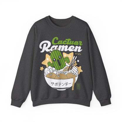 Cactuar Ramen Aesthetic Unisex Crewneck Sweatshirt
