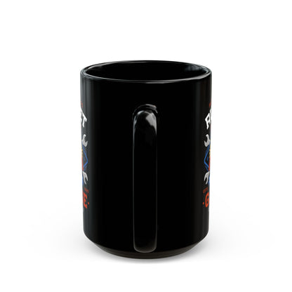 Dr Thomas Light Garage Black Mug