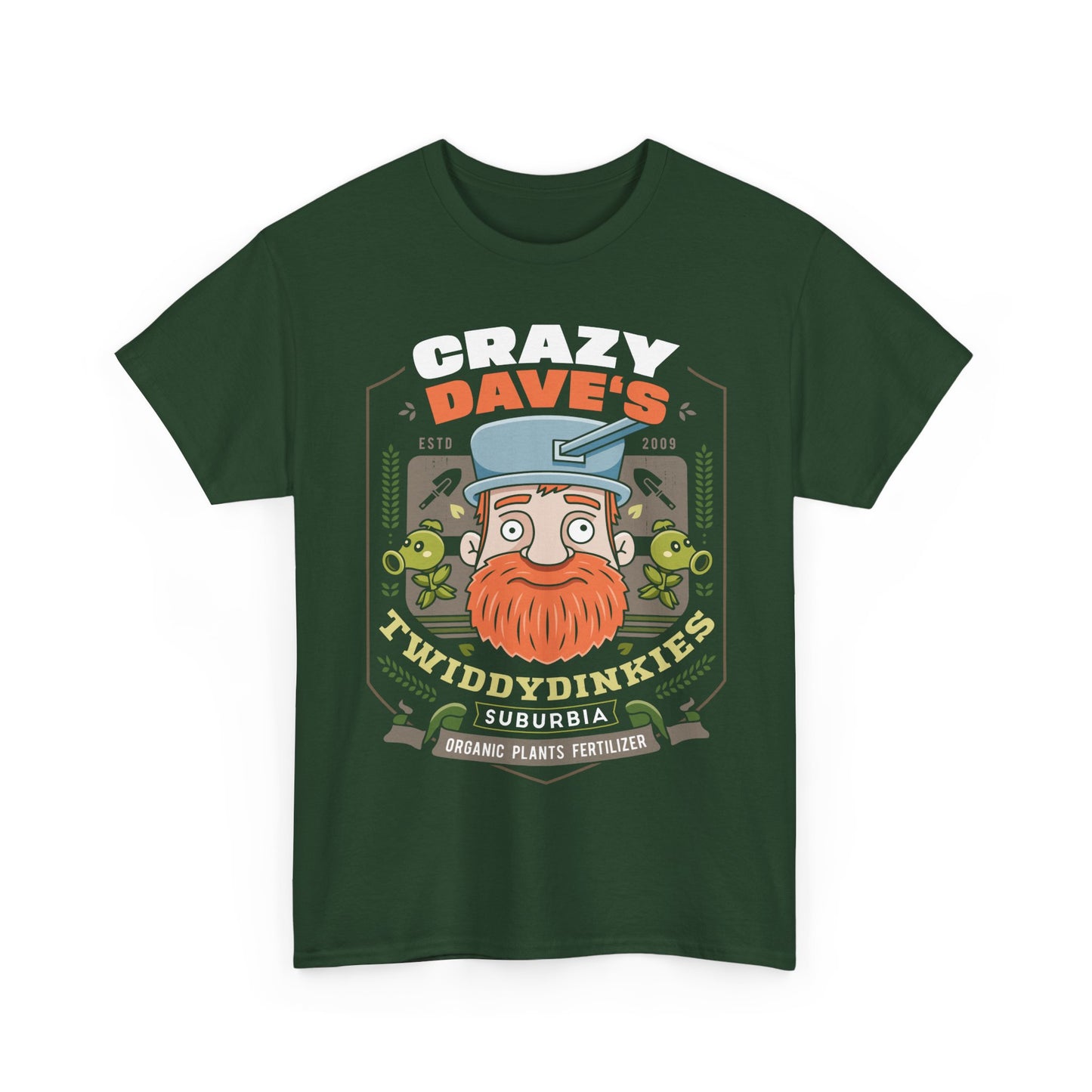 Crazy Dave Fertilizer Vintage Unisex T-Shirt