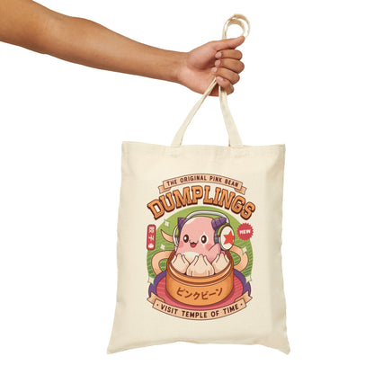 Pink Bean Dumplings Vintage Tote Bag