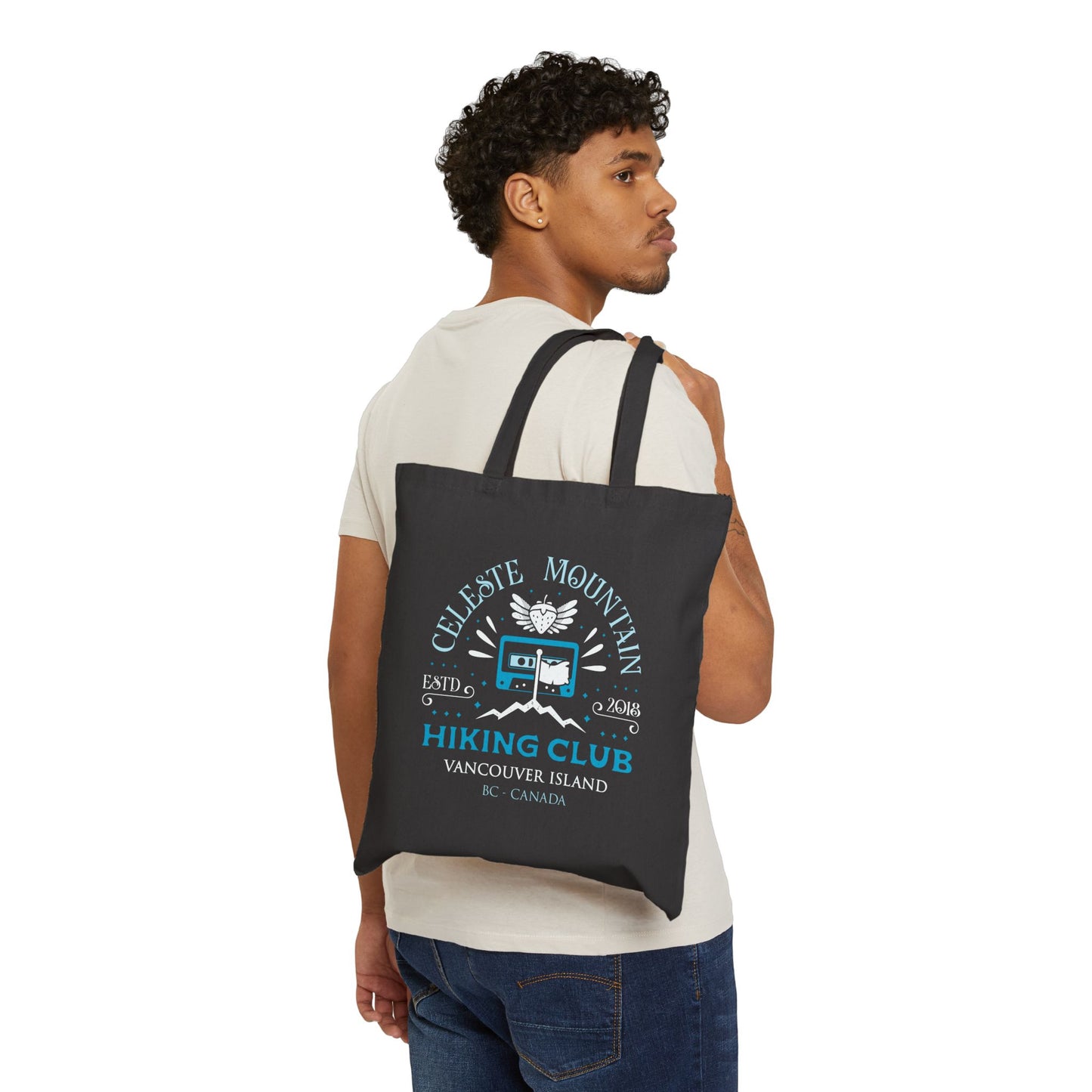 Celeste Mountain Hiking Club Canvas Tote Bag