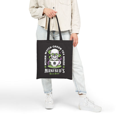 Mourn Watch Green Tea Cotton Canvas Tote Bag
