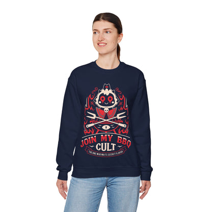 Join My Barbecue Cult Crewneck Sweatshirt