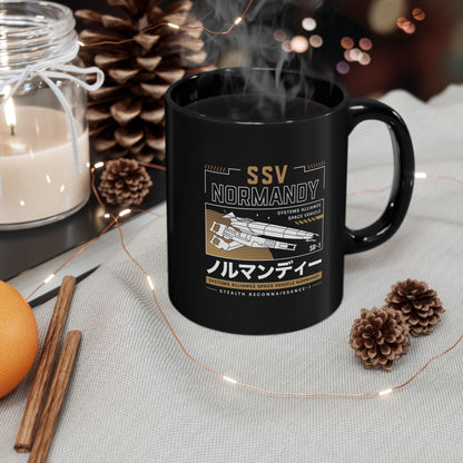 Ssv Normandy Aesthetic Black Mug