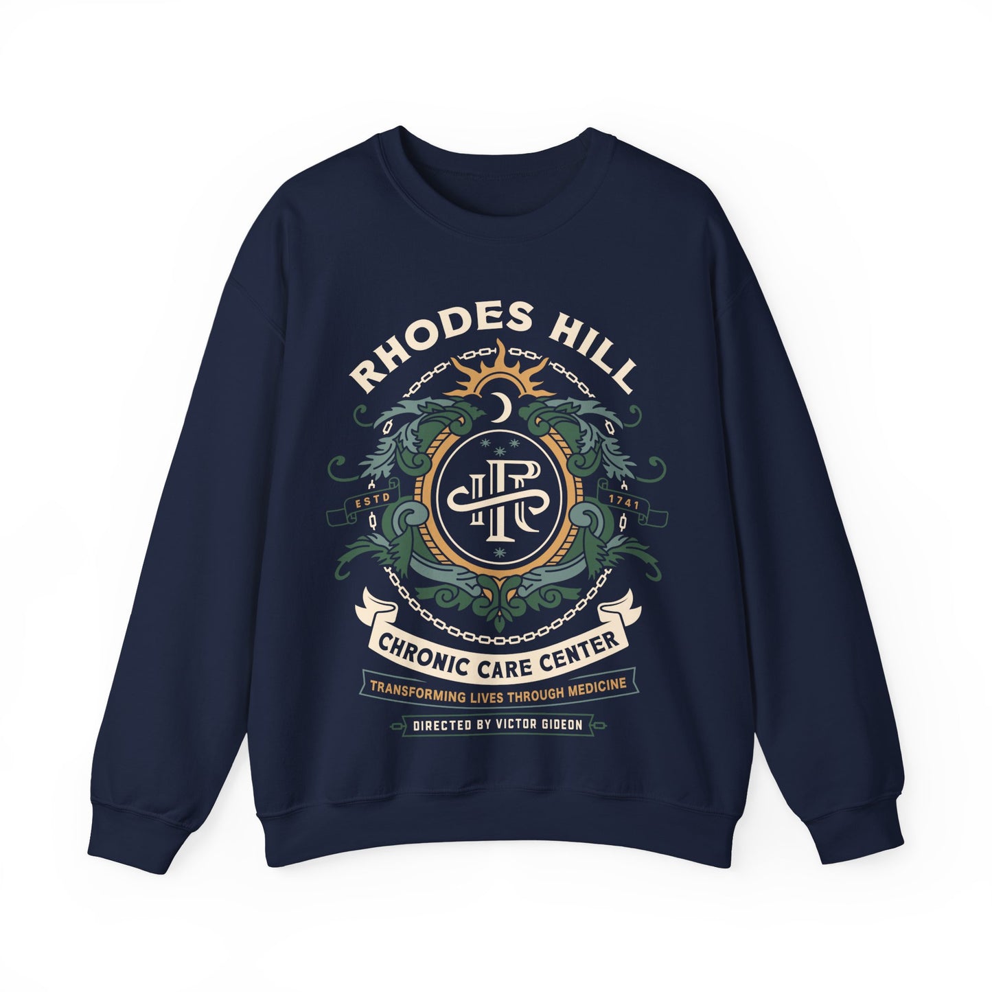 Rhodes Hill Chronic Care Center Crest Crewneck Sweatshirt