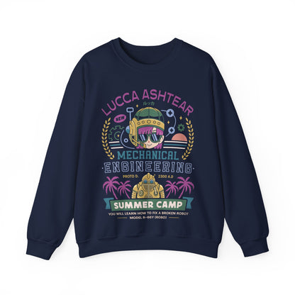 Lucca Ashtear Summer Camp Unisex Crewneck Sweatshirt