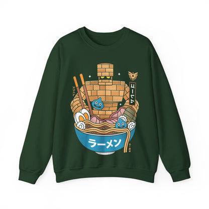 Erdrea Monsters Ramen Grunge Crewneck Sweatshirt