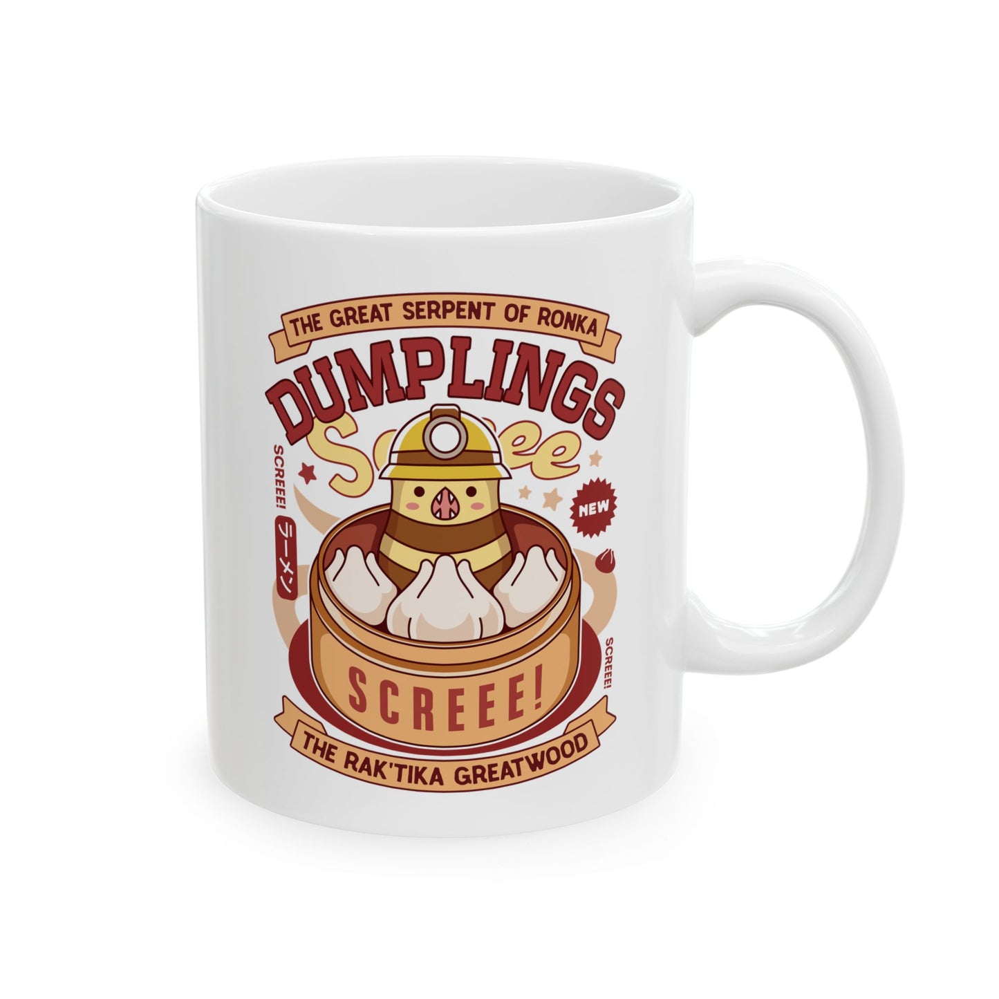 Serpent Of Ronka Dumplings Ceramic Mug