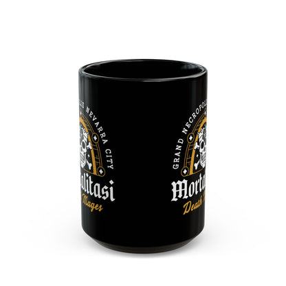 Mortalitasi Mages Emblem Black Mug