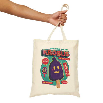 Krobus Ice Cream Canvas Tote Bag