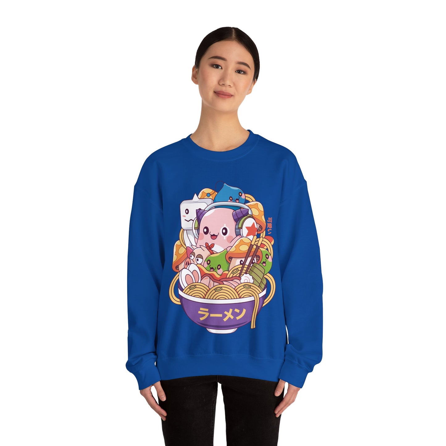 Maple World Monsters Ramen Unisex Crewneck Sweatshirt