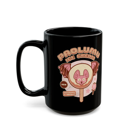 Paolumu Ice Cream Black Mug