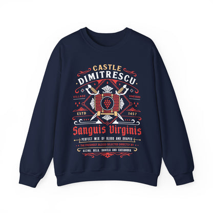 Castle Dimitrescu Vineyard Crest Crewneck Sweatshirt