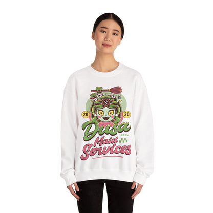 Dusa Maid Emblem Crewneck Sweatshirt