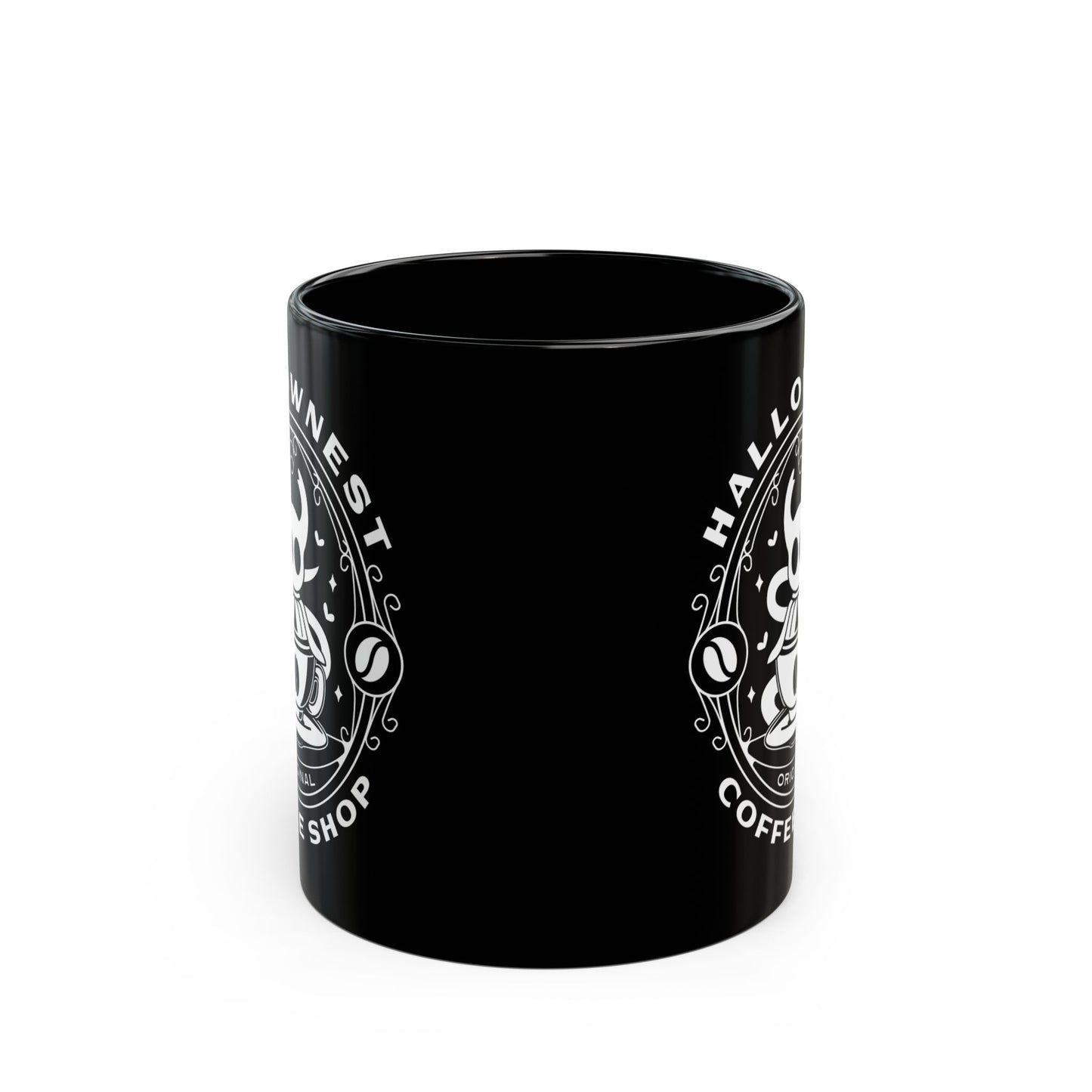 Hallownest Coffee Emblem Black Mug