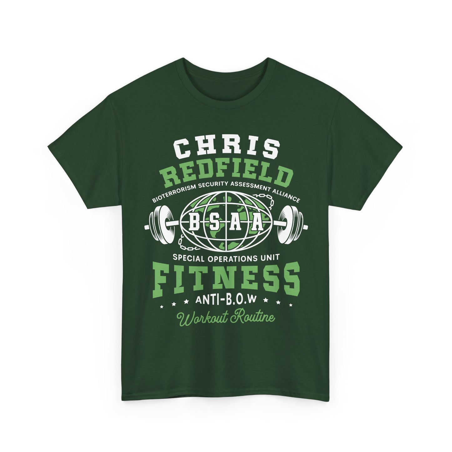 Bsaa Redfield Fitness Emblem Unisex T-Shirt