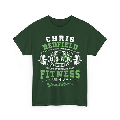 Bsaa Redfield Fitness Emblem Unisex T-Shirt