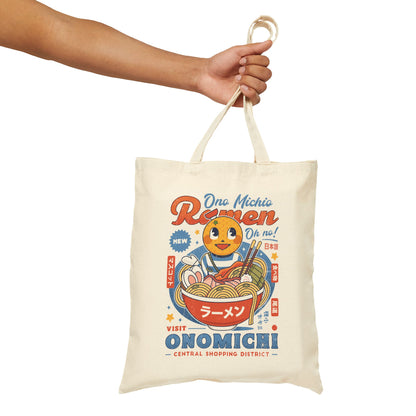 Ono Michio Ramen Cotton Canvas Tote Bag