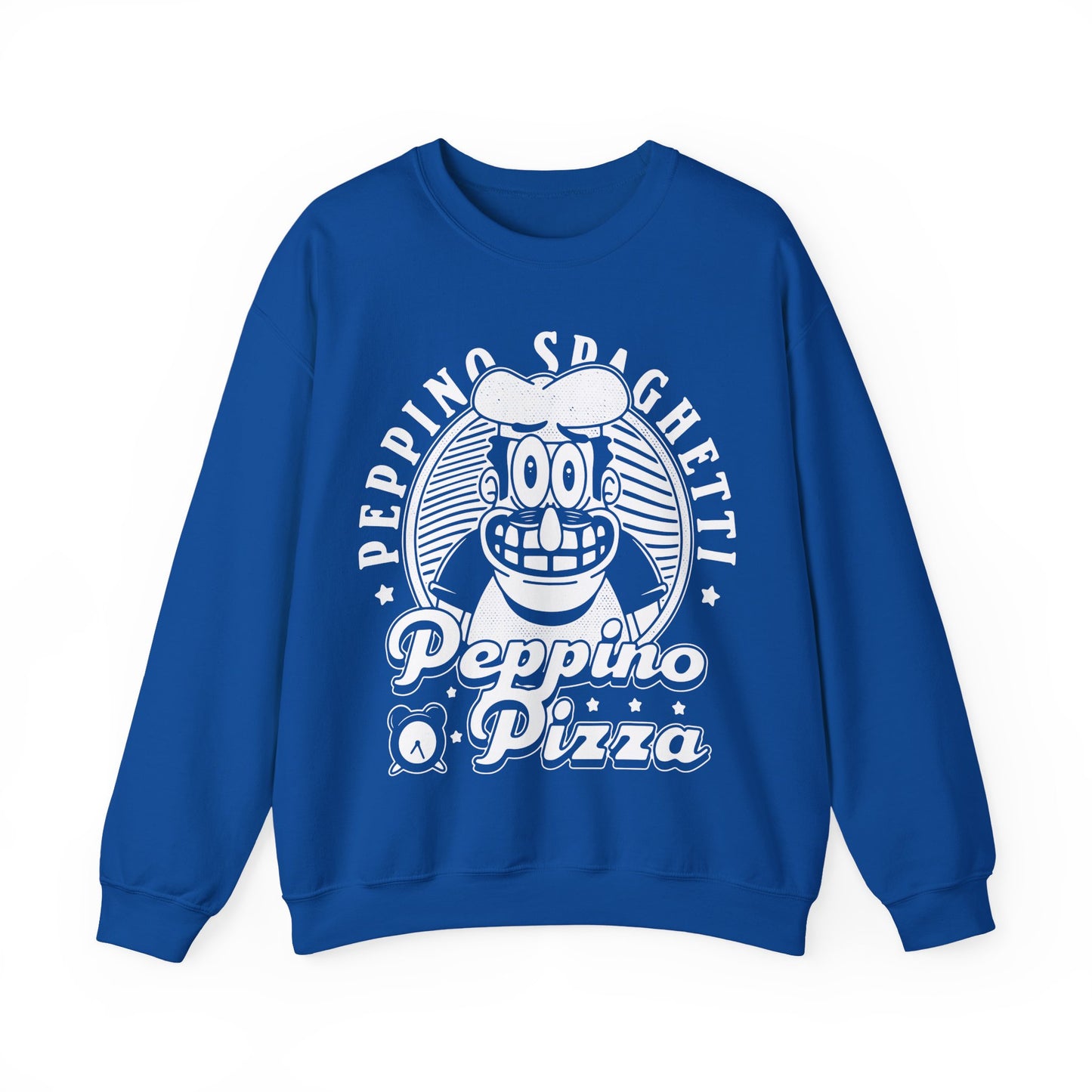 Peppino Pizza Crest Unisex Crewneck Sweatshirt