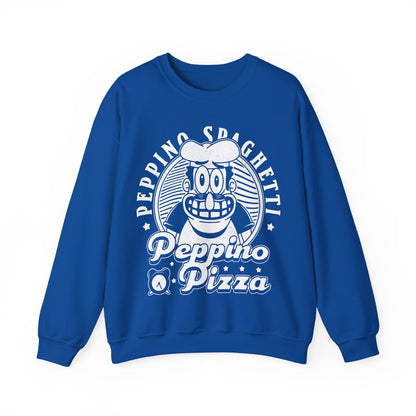 Peppino Pizza Crest Unisex Crewneck Sweatshirt