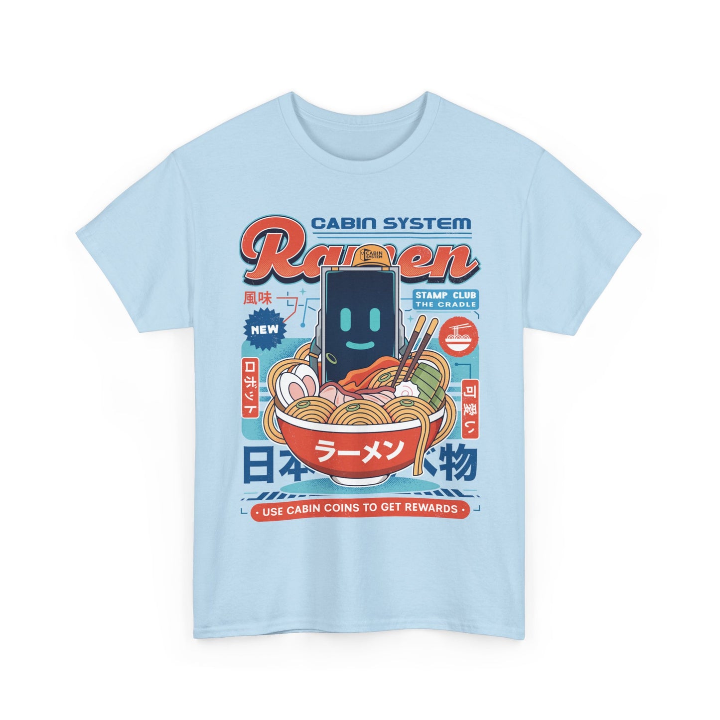 Cabin Coins Ramen Vintage Unisex T-Shirt