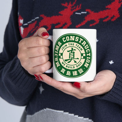 Majima Construction Emblem Ceramic Mug